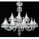Candelabru Cristale, Sticla, Bohemia, E14, EL0106001819, Crystal