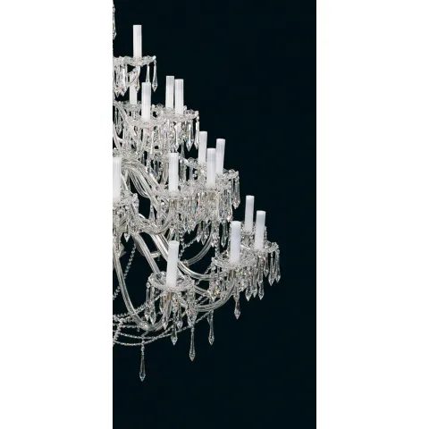 Candelabru Cristale, large, Bohemia, E14, EL0106014519, Crystal
