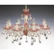 Candelabru Cristale, Ruby, Bohemia, E14, EL010601817, Crystal