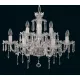 Candelabru Cristale, Sticla, Bohemia, E14, EL010601919NH, Crystal
