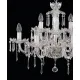 Candelabru Cristale, Sticla, Bohemia, E14, EL010601919NH, Crystal