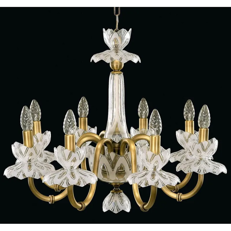 Candelabru Cristale, Bohemia, E14, EL010605819MPT, Crystal