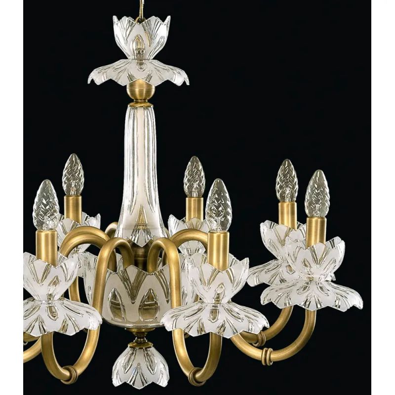 Candelabru Cristale, Bohemia, E14, EL010605819MPT, Crystal