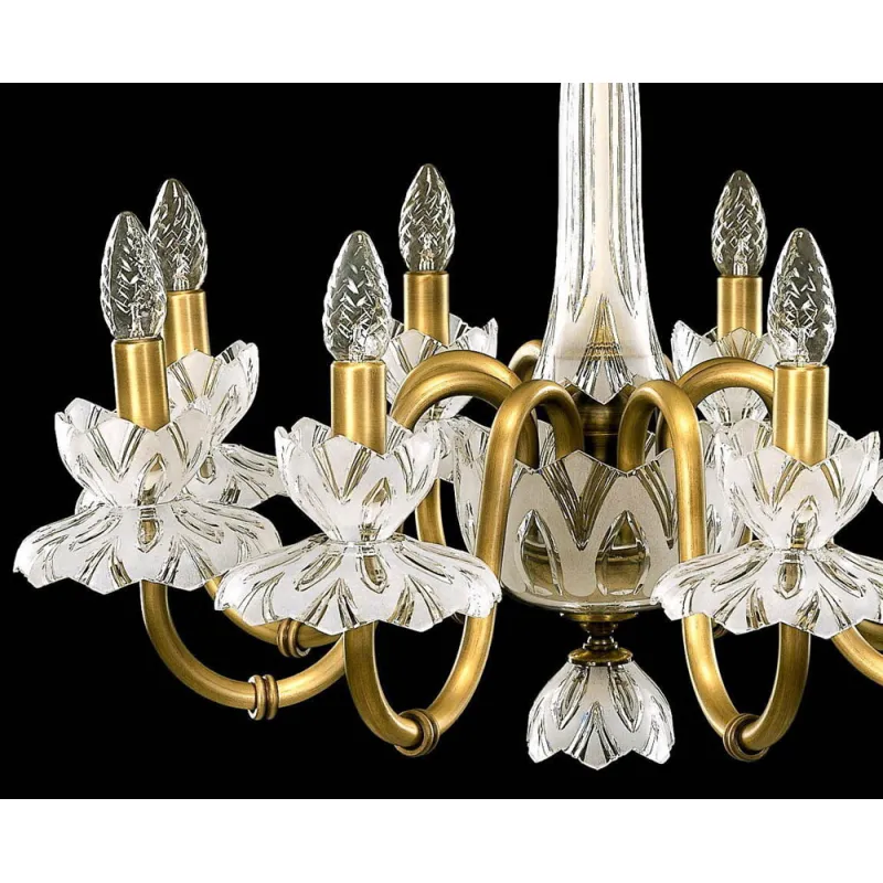 Candelabru Cristale, Bohemia, E14, EL010605819MPT, Crystal