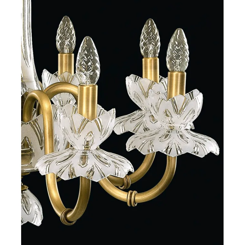 Candelabru Cristale, Bohemia, E14, EL010605819MPT, Crystal