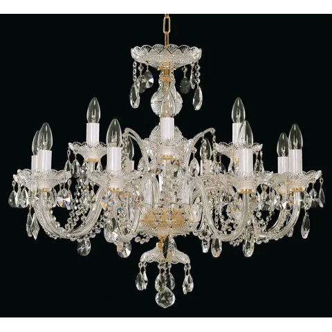 Candelabru Cristale, Bohemia, E14, EL0106101219, Crystal