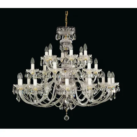 Candelabru Cristale, Large, Bohemia, E14, EL0106102419, Crystal