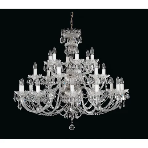 Candelabru Cristale, Large, Bohemia, E14, EL0106102419, Crystal