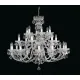 Candelabru Cristale, Large, Bohemia, E14, EL0106102419, Crystal