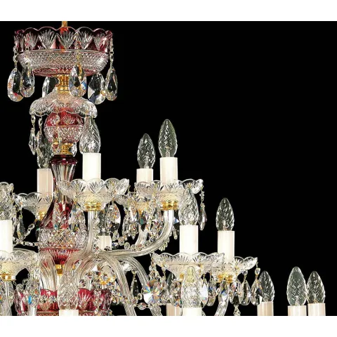 Candelabru Cristale, Bohemia, E14, EL0106102479, Crystal