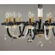 Candelabru Cristale, Sticla, Bohemia, E14, EL0106131218, Crystal