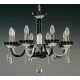 Candelabru Cristale, Sticla, Bohemia, E14, EL010613818, Crystal