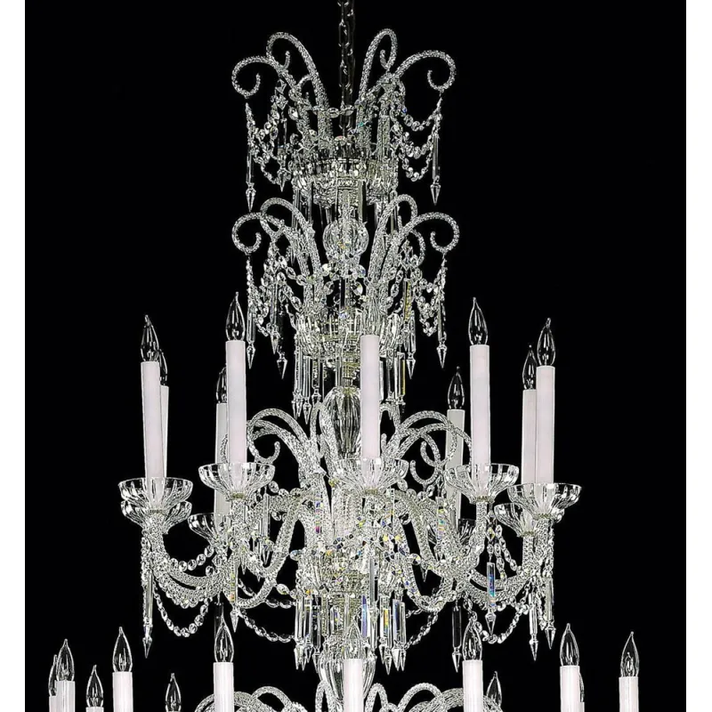 Candelabru Cristale, large, Bohemia, E14, EL0106185003, Crystal