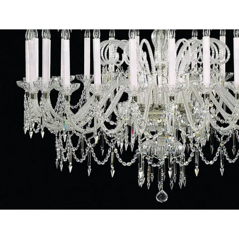 Candelabru Cristale, large, Bohemia, E14, EL0106185003, Crystal