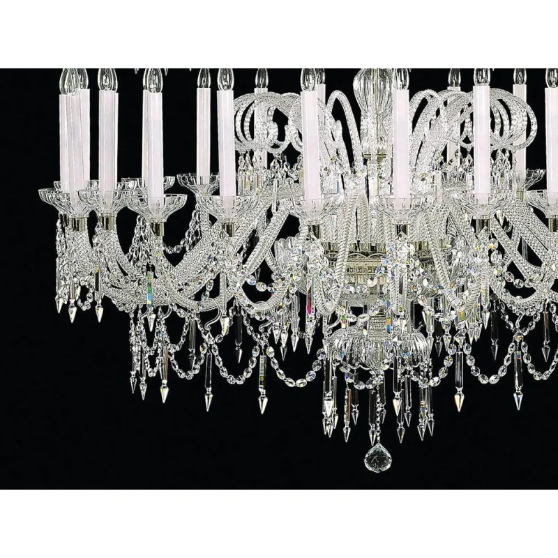 Candelabru Cristale, large, Bohemia, E14, EL0106185003, Crystal