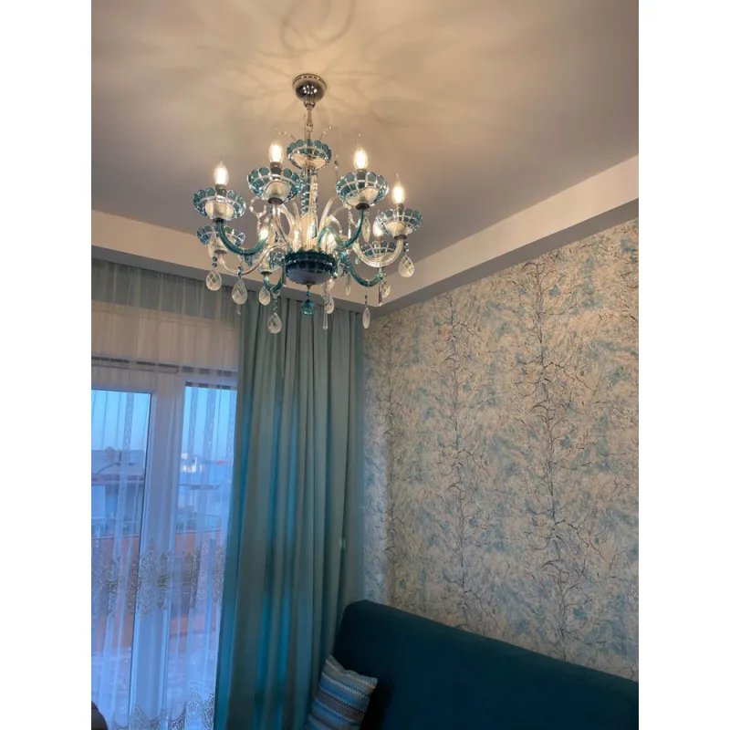 Candelabru Cristale, Bohemia, E14, EL010619811, Crystal