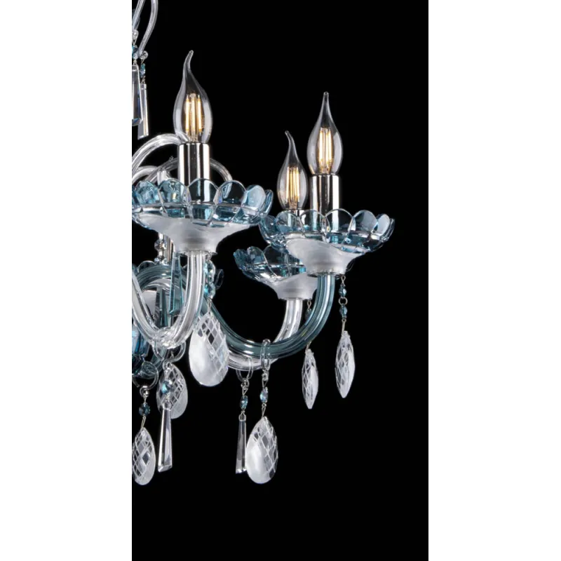 Candelabru Cristale, Bohemia, E14, EL010619811, Crystal