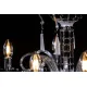 Candelabru Cristale, Negru, Bohemia, E14, EL010619818Ni, Crystal