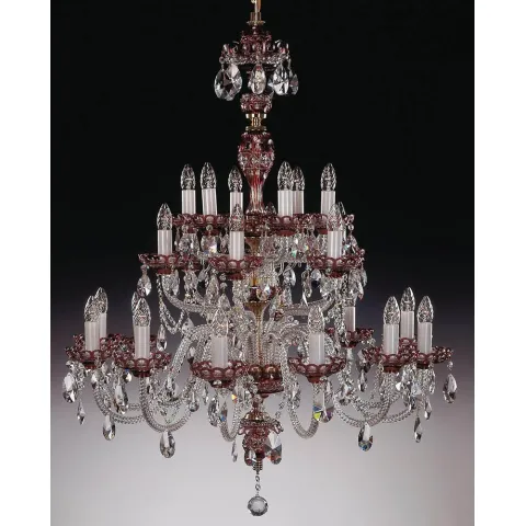 Candelabru Cristale, large, Bohemia, E14, EL0106202417, Crystal