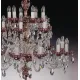 Candelabru Cristale, large, Bohemia, E14, EL0106202417, Crystal