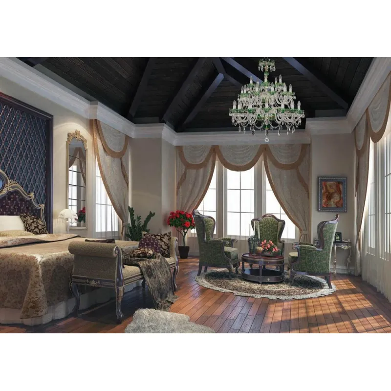 Candelabru Cristale, large, Bohemia, E14, EL0106203015, Crystal