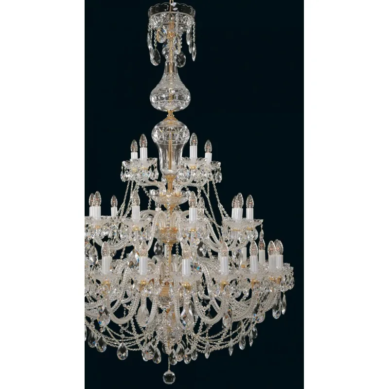 Candelabru Cristale, large, Bohemia, E14, EL0106203519, Crystal