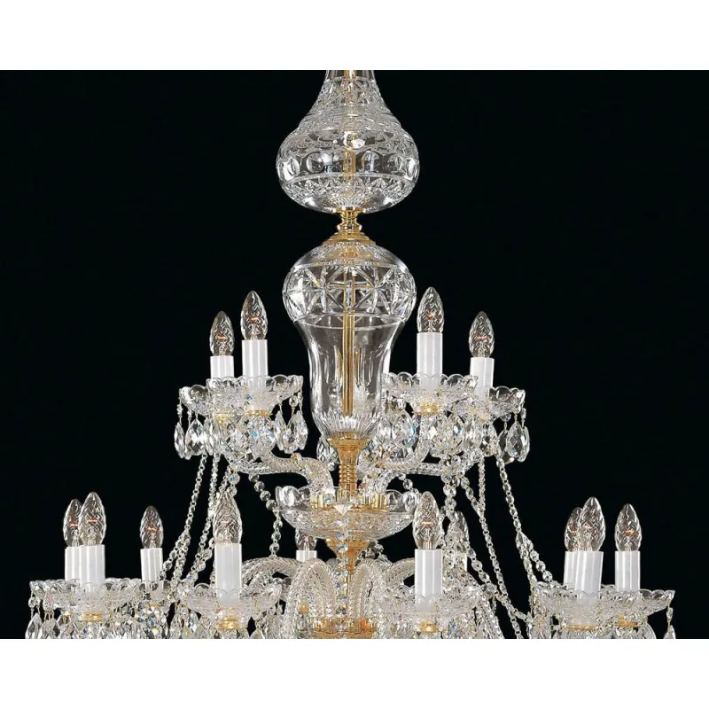 Candelabru Cristale, large, Bohemia, E14, EL0106203519, Crystal