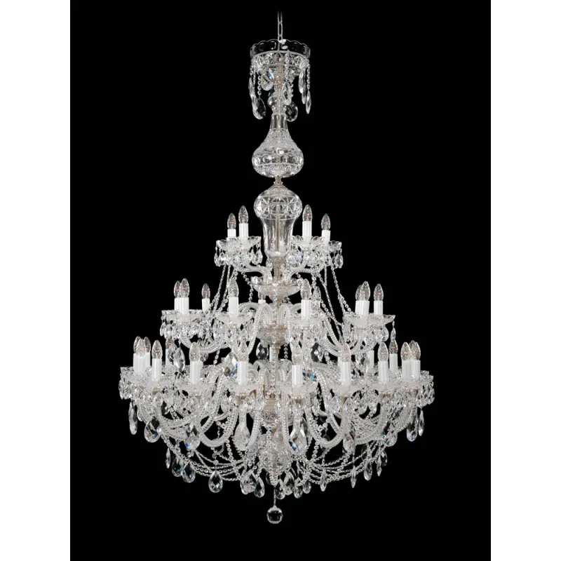 Candelabru Cristale, large, Bohemia, E14, EL0106203519, Crystal