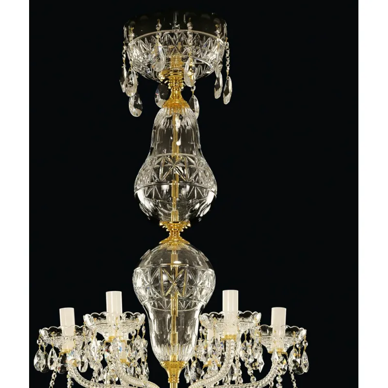 Candelabru Cristale, large, Bohemia, E14, EL0106204219, Crystal