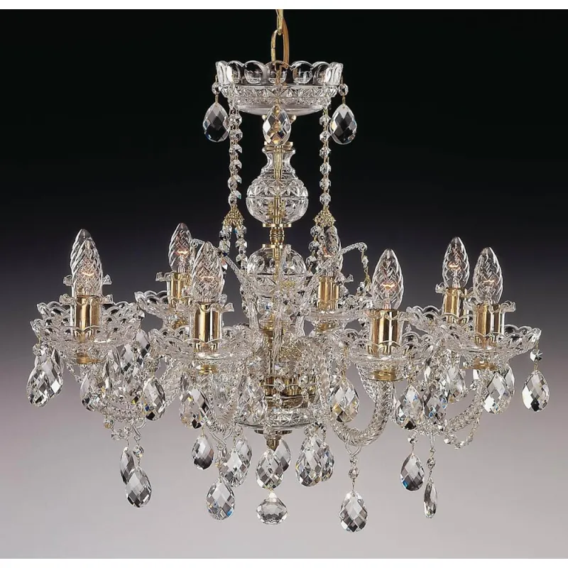 Candelabru Cristale, Bohemia, E14, EL010620819, Crystal