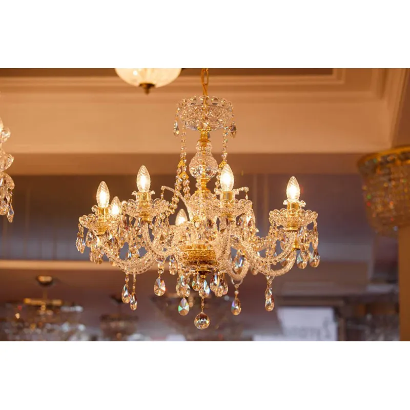 Candelabru Cristale, Bohemia, E14, EL010620819, Crystal