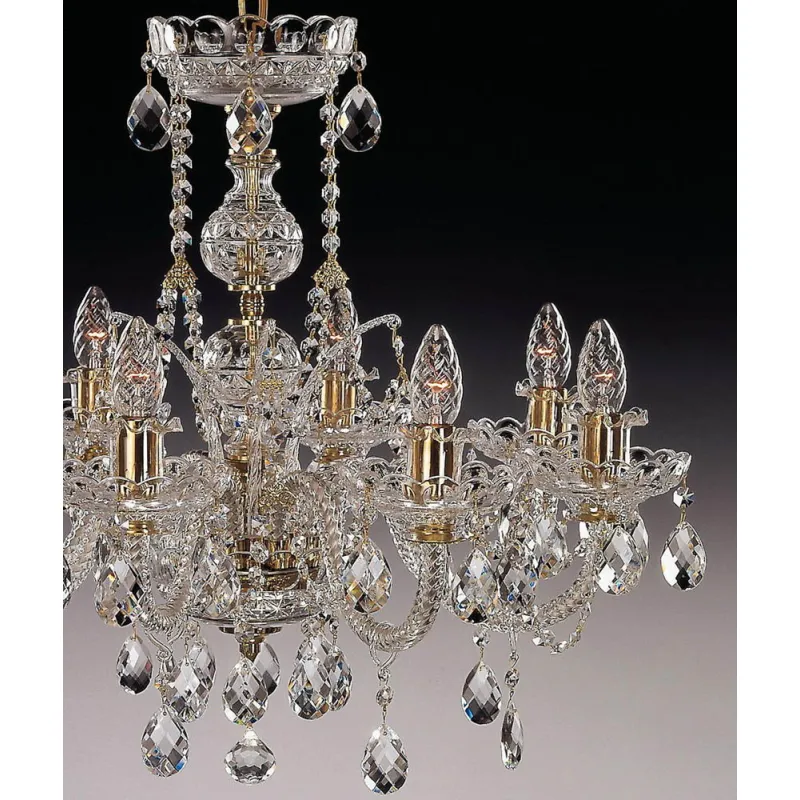 Candelabru Cristale, Bohemia, E14, EL010620819, Crystal