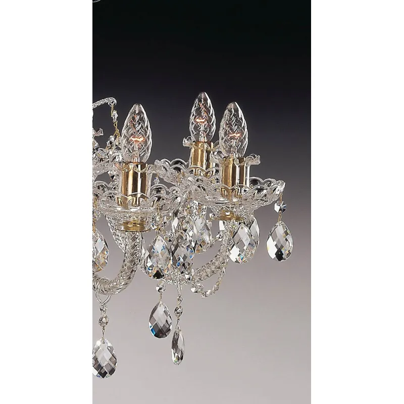 Candelabru Cristale, Bohemia, E14, EL010620819, Crystal