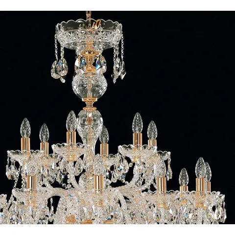 Candelabru Cristale, large, Bohemia, E14, EL0106214219, Crystal