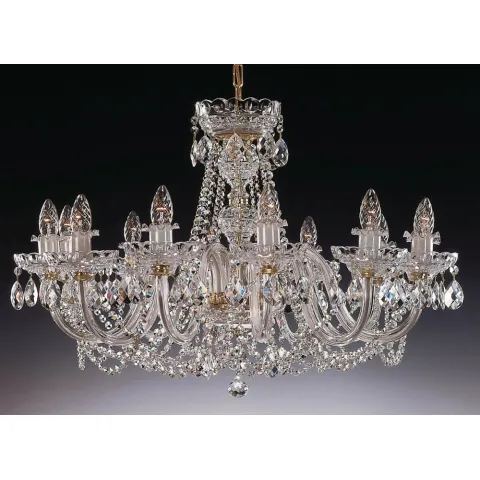 Candelabru Cristale, lux, Bohemia, E14, EL0106221219, Crystal