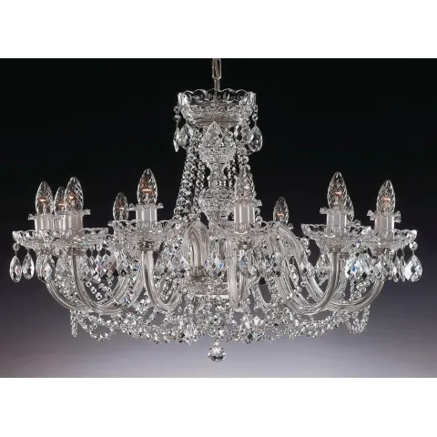 Candelabru Cristale, lux, Bohemia, E14, EL0106221219, Crystal