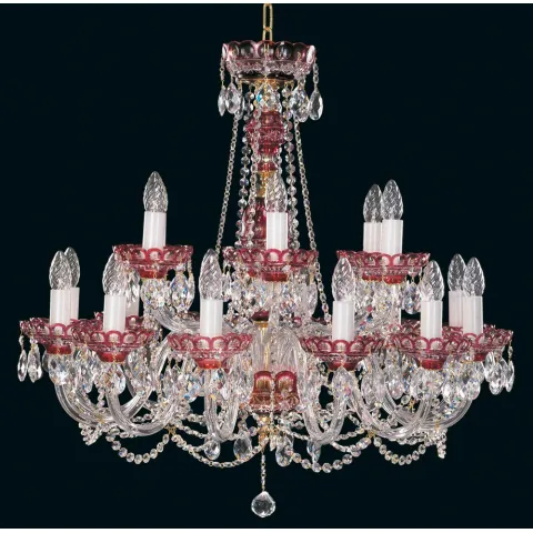 Candelabru Cristale, Lux, Bohemia, E14, EL0106221817, Crystal
