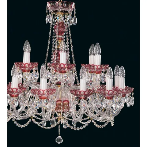 Candelabru Cristale, Lux, Bohemia, E14, EL0106221817, Crystal
