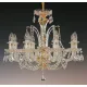 Candelabru Cristale, Sticla, Bohemia, E14, EL010630895, Crystal