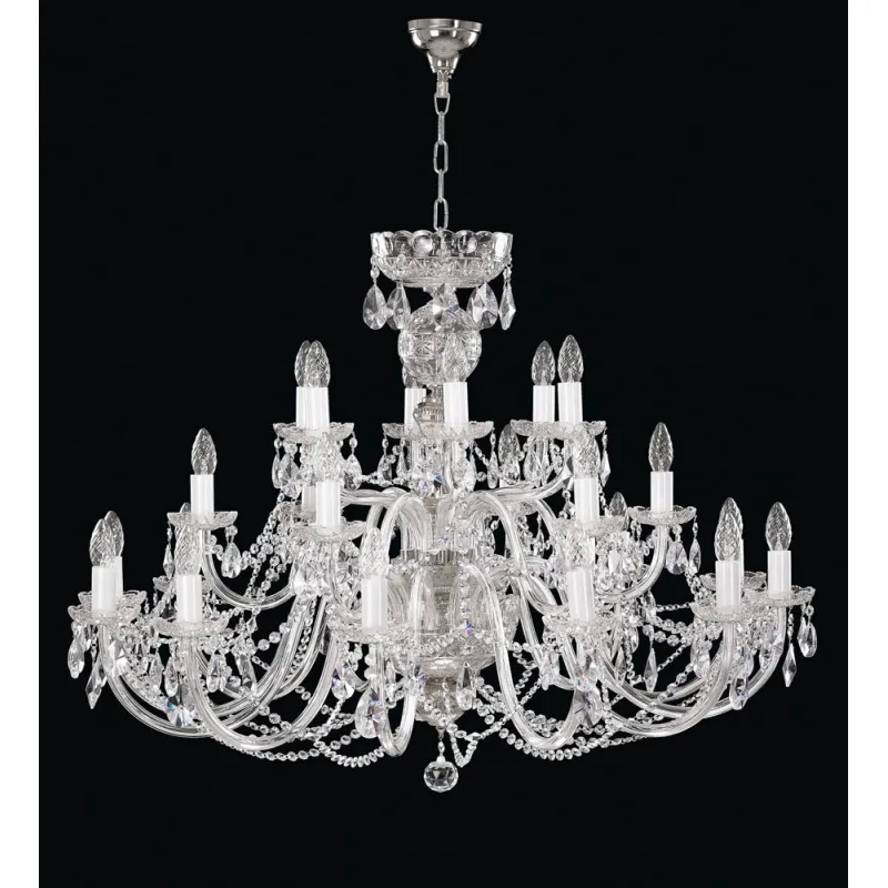 Candelabru Cristale, Bohemia, E14, EL0106312495, Crystal