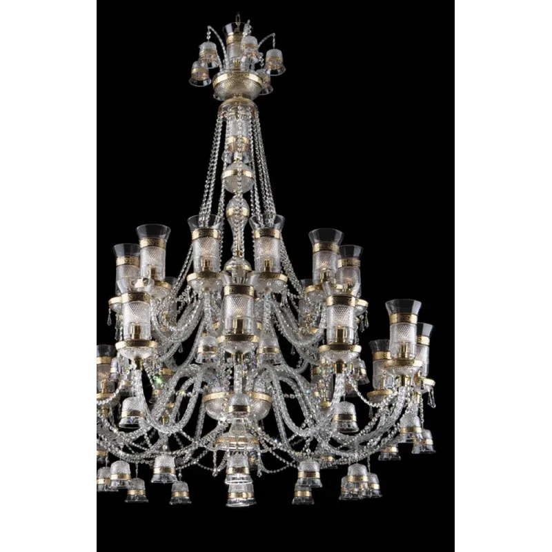 Candelabru Cristale, lux, Bohemia, E14, EL0106462403TB, Crystal