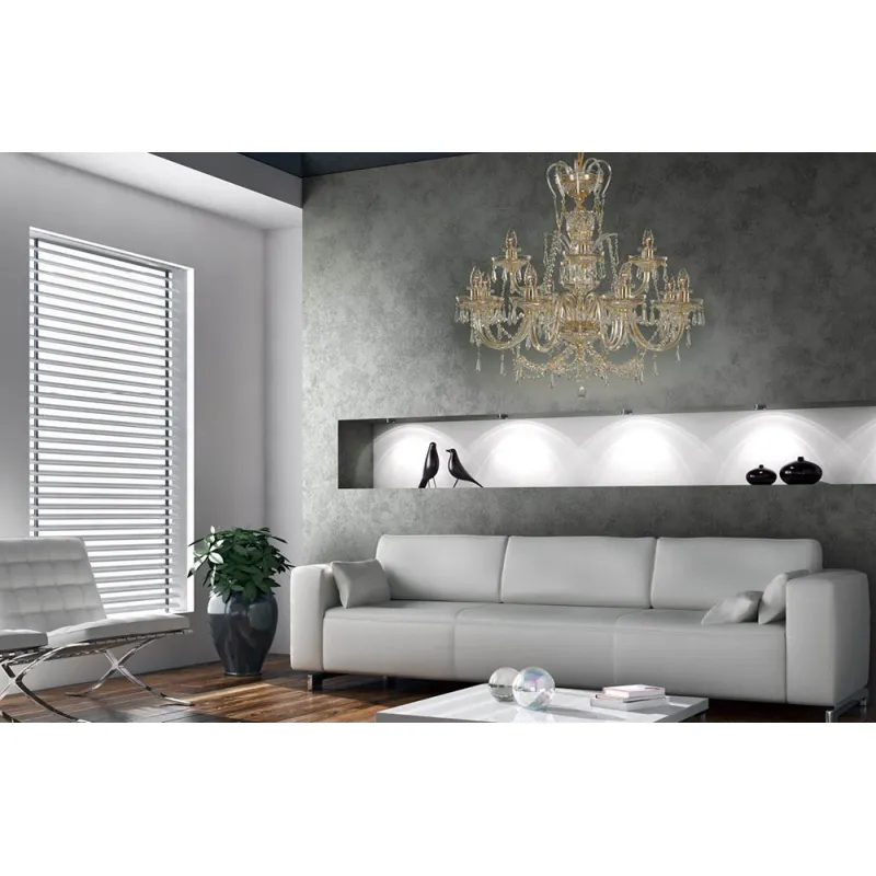 Candelabru Cristale, Clasic luxury, Bohemia, E14, EL0106501203, Crystal