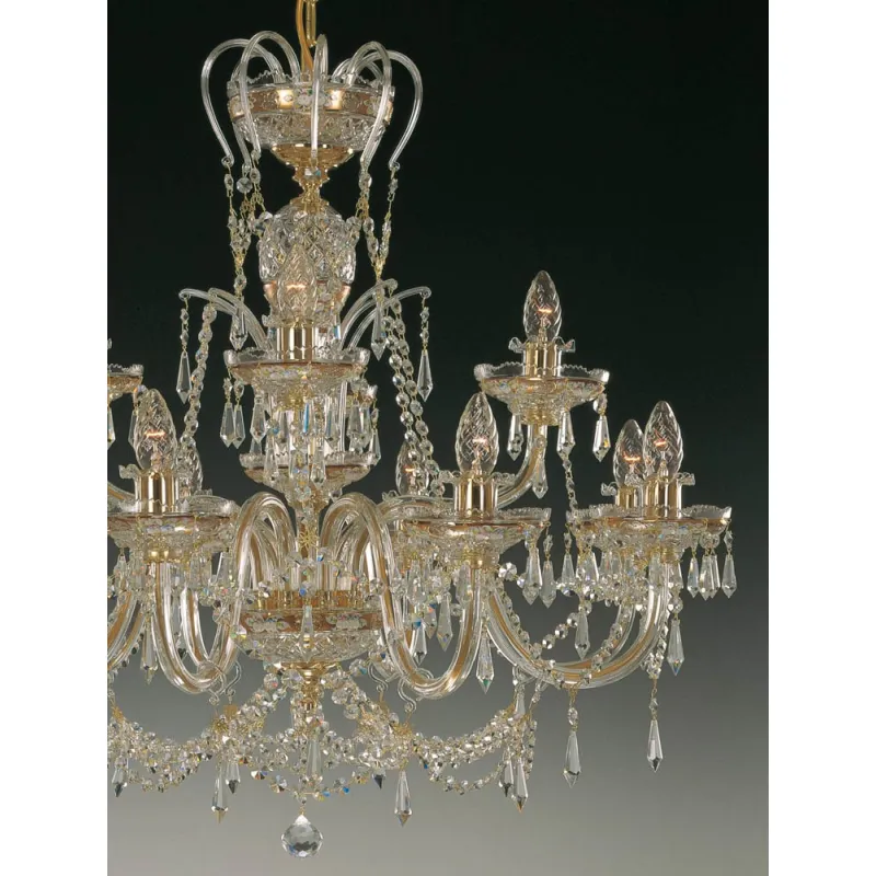 Candelabru Cristale, Clasic luxury, Bohemia, E14, EL0106501203, Crystal