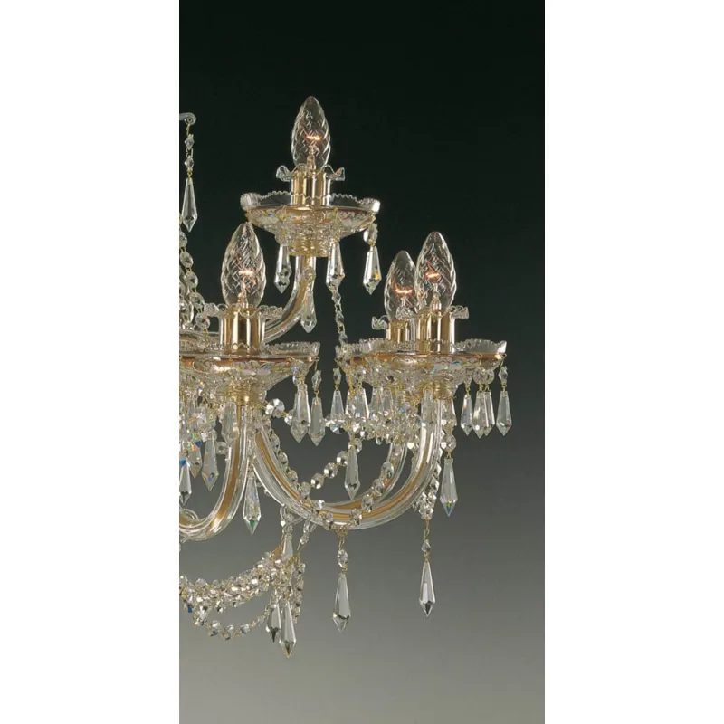 Candelabru Cristale, Clasic luxury, Bohemia, E14, EL0106501203, Crystal