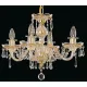 Candelabru Cristale, Sticla, Bohemia, E14, EL010650403, Crystal