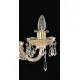 Candelabru Cristale, Sticla, Bohemia, E14, EL010650403, Crystal