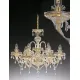 Candelabru Cristale, Sticla, Bohemia, E14, EL010650603, Crystal