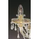 Candelabru Cristale, Sticla, Bohemia, E14, EL010650603, Crystal