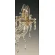 Candelabru Cristale, Sticla, Bohemia, E14, EL010650803, Crystal