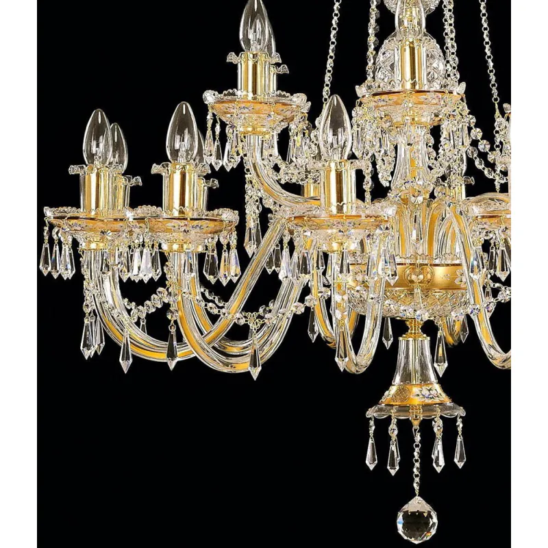 Candelabru Cristale, lux, Bohemia, E14, EL0106531803, Crystal
